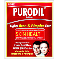 Aimil Purodil Blood Purifying Formula For Healthy Skin| Clear Complexion Ayurvedic Tablets| 30 Tablets