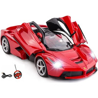 Wirescorts Remote Controlled Racing Car For Kids, Super Racing Sports For Kids, High Speed Toy Vehicle For Kids, Motor Rc Chargeable Cars For Kids - Red