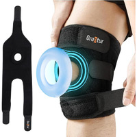 Oruntur Premium Knee Brace With 5Mm Gel For Knee Pain | Knee Caps For Women For Pain Relief | Enhanced Support Knee Brace For Ligament Tear, Arthritis, And Joint Pain | Adjustable & Breathable For Sports | Univeral Size