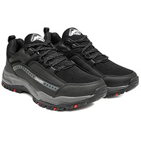 Asian Everest-01 Sports Trekking & Hiking,Walking Shoes With Rubber Outsole & Memory Foam Insole Lace-Up Shoes For Men & Boy's Black