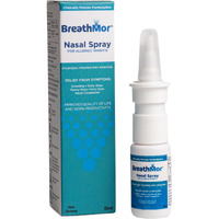 Breathmor (15Ml) - Nasal Spray For Allergy | Clinically Backed | Ayurvedic| Cinnamon Bark Extract | Non-Drowsy | Relieves Sneezing, Itchy Nose, Runny Nose, Itchy Eyes, And Nasal Congestion