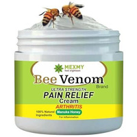 Mexmy Feel Eighteen Bee Venom Pain Relief Cream For Strong Ayurvedic Joint Pain Relief Oil, Knee Pain, Neck Pain, Back Pain, Shoulder Pain (100Gm)