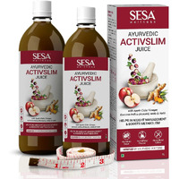 Sesa Ayurvedic Activslim Juice Helps In Weight Management Made With Apple Cider Vinegar Healthy Diet Drink Active Slim, No Added Sugar, Colour Or Flavour (2 Lt)