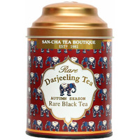 Sancha Tea Boutique, Rare Darjeeling Tea, Autumn Season Harvest, Intense Floral Notes Like A Marigold Flower, Golden Orange Pekoe, 100G Loose Leaf Tea