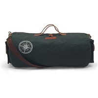 The House Of Tara Canvas Travel Duffle Bag 25 Litres | Sports Duffel | For Men And Women | Waterproof | Adjustable Removable Strap | Gym Bag | Luggage Garment Bag | Quick Access Pockets | Green Blue