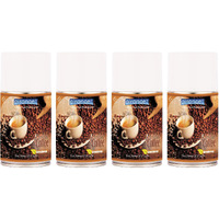 Airance Room Freshener Spray Automatic Refill/Air Freshener/Perfume Spray/Fragrance Aroma Refill - Air Freshener Coffee - 250 Ml - Pack Of 4 - Fit All Machines Using 250/300 Ml Bottles