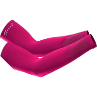 Shirsh Uv Sun Protection Compression Arm Sleeves For Men & Women,Cooling Athletic Sports Sleeve For Football,Golf,Volleyball,Cricket - 1 Pair (Pink)