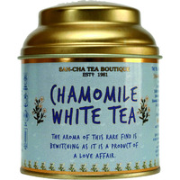 Sancha Tea Boutique, Chamomile White Tea, 25G Silver Needle White Tea Buds, Antioxidant Rich, Supports Calm & Relaxation