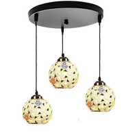 Gauvik 3 Light Robin Pendant Lamp/Hanging Lamp/Ceiling Light For Bedroom, Living Room, Restaurants, Dining, Coffee Shop, Home And Office. With Bulb