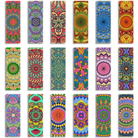 Ambiyaa Set Of 18 Handmade Mandala Bookmarks In Indian Colors