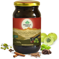Organic India A Tata Product Chyawanprash - 500G, Ayurvedic Blend With Vitamin C, Boosts Immunity, Enhances Strength & Stamina, Supports Digestion, Promotes Healthy Skin & Hair, Relieves Cough & Cold