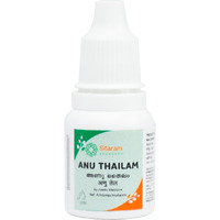Sitaram Ayurveda Anu Thailam 10 Ml Pack Of 3 | Kerala Ayurvedic Anu Taila Nasal Drops
