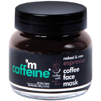 Mcaffeine Exfoliating Coffee Face Pack For Glowing Skin | Face Mask With Natural Aha For All Skin Types | Removes Blackheads, Whiteheads & Dirt (100Gm)