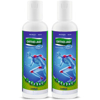 Orthoaid 100% Ayurvedic Instant Pain Relief Oil For Joints Pain, Muscle Pain, Knee & Back Pain | Massage Oil | Relief Sciatica | Enriched With Natural Ingredients - Pack Of 2 (100Ml Each)