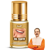 Shuddhi Dr. Tooth Oil | Ayurvedic Oral Care | Essential Oil 100% Natural & Pure For Teeth,Skin And Hair Perfora Oil Pulling For Healthier Teeth&Gums|Ayurvedic Dental Mouthwash For Oral Health, Detoxification&Bad Breath|Teeth Whitener&Freshens Breath, 3Ml