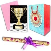 Almoda Creations Greeting Card for Sir, Madam, Teacher | Teacher's Day Greeting Card Gift - Teacher Thank You For Everything
