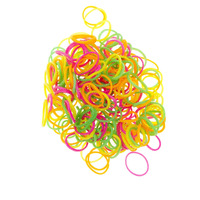 Arushi Rubber Bands for Office, Home and Kitchen (Multi Color, 4 Inch) Pack of 200 Grams (4 Inch)