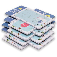 COI Note Pad Cute Stationery, to Do List Diary Memo Pad, Farewell Gifts for Colleagues, Set of 8