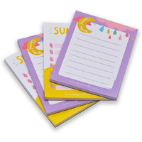 COI Writing Pads to DO List Cute Stationery MEMO Pads Journal NOTEBOOKS Gift for Brother and Sisters, Set of 4