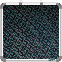 YAJNAS Premium Material Notice Pin-up Board/Pin-up Board/Soft Board/Bulletin Board/Pin-up Display Board for Office, School and Home. (Blossom Blue, 41x41 CM)