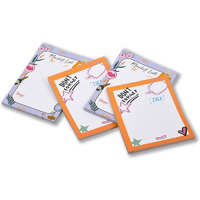 COI to Do List Notepad, Notes, to-Dos, to-Buy, Priorities Memo Pad for Shopping Lists, Reminders and appointments Set of 4 Writing Pads