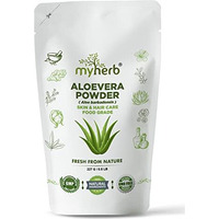 Myherb 100% Pure Natural Organic Aloevera Powder (Aaloe Barbadensis) || 227 Gm/0.5 Lbs || Natural Skin Moisturizer || Eco Friendly || For Face, Skin,Hair Care & Food Grade -For Man And Women