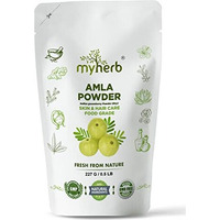 Myherb 100% Natural Organic Amla Indian Gooseberry Powder (Dry), For Skin & Hair Care Food Grade, For Men & Women (227 Gm/0.5 Lbs)