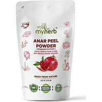 Myherb 100% Pure Natural Organic Anar Peel Powder (Pumegranate Peel Powder) || 227 Gm/0.5 Lbs || For Hair And Face Care || For Skin || For Food Grade || For Men And Women