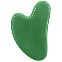 Techpro Gua Sha Facial Tool, Natural Jade Stone Guasha Board For Spa Acupuncture Therapy Trigger Point Treatment, Scraping Massager Tool, Face Roller And Manual Massage Stone For Skin Care