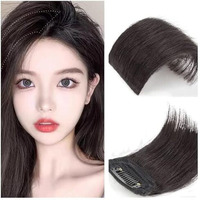 Bogota Silky Hair Extensions With Clip | Hair Weft | Hair Pieces For Thinning Hair | Invisible Hairpin | Straight Women Hair, Add Volume In Hair - Black