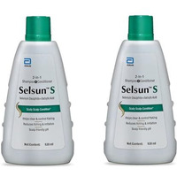 Abbott Selsun Selsun-S 2-In-1 Anti-Dandruff Shampoo + Conditioner 120Ml (Pack Of 2)
