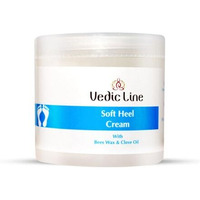 Vedicline Soft Heel Cream Repair Rough And Cracked Heel With Neem Seed Oil, Clove Leaf Oil And Menthol Keeps Skin Hydrated, Supple And Smooth, 100Ml