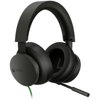 Microsoft Xbox Stereo Wired On Ear Wired Headphones, Auxiliary (Black)
