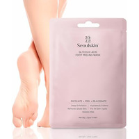 Seoulskin Glycolic Acid Foot Peeling Mask, 150000 Ppm (1 Pair) Korean Peeling & Exfoliating | Deep Exfoliation With Glycolic Acid, Hydrates & Softens, Removes Dead Skin, Cruelty-Free, Vegan, Paraben-Free Foot Peel Off Mask For All Skin Types