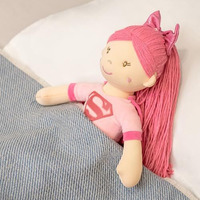 Mirada Super Girl Doll For Baby Girls/Kids | Washable & Super Soft Fabric Body | Stuffed Plush - 38Cm