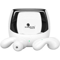 Kratos Wireless Earbuds With Enc For Clear Calls, Long Playtime, Stereo Sound, Low Latency Gaming Mode,Comfortable Fit,Hd Sound & Deep Bass, Voice Assistance,Ipx5 Sweat Resistance,Type-C Fast Charging