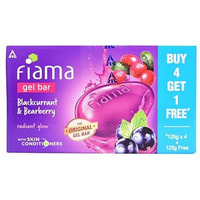 Fiama Gel Bar Blackcurrant And Bearberry 125 G X5 625 Gm Bottle