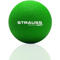Strauss Yoga Massage Ball For Deep Tissue Massage & Trigger Point Therapy|High-Density Acupressure Ball |Ideal For Yoga,Pilates, Fitness |Portable Self-Massage Tool For Sore Muscles & Recovery ,(Green)