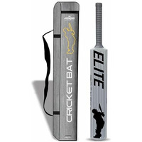 Jaspo Slog Elite Plastic Tennis Cricket Bat, Hybrid Pu Filled Plastic Cricket Bat, Premium Hard Plastic Bat, Full Size Bat, 34 X 4.5 Inches, For All Ages (Slog Elite)