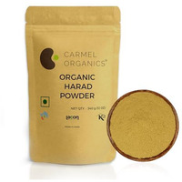 Carmel Organics Harad/Haritaki Powder(340 Grams) | Jaivik Bharat Certified | Terminalia Chebula | Kadukkai Podi/Karakkaya Pudiyamu | No Added Preservatives