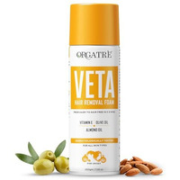 Orgatre Hair Removal Cream Spray For Men & Women | Painless Body Hair Remover For Chest, Back, Legs, Underarms & Intimate Skin | 200 Gm