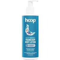 Hoop Magnesium Sleep Body Lotion | Topical Magnesium Chloride Supplement For Muscle Recovery, Better Sleep | Magnesium Oil Supports Deep Sleep, Recovery From Cramps, Fitness | 250 Ml