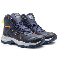 Asian Everest-24 Trekking Shoes For Men Hiking Shoes For Men For Outdoor Light Weight Anti Skid Boot Shoes For Men For Comfortable Hiking Trekking Shoes Men And Boys With Phylon Sole Navy Orange