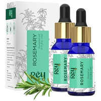 Rey Naturals Rosemary Essential Oil | Rosemary Oil For Hair Growth | Good For Skin, Body And Shiny Soft Hair | Pure & Non Greasy | Hair Fall Control & Hair Growth Oil For Women & Men - 15Ml