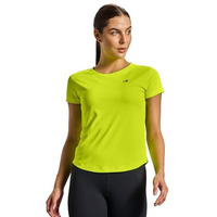 Boldfit Women's Polyester Regular Fit T-Shirt (Bftbm3003Swfluorom_Grey M)