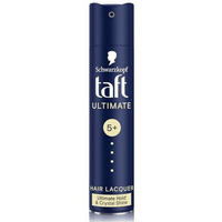 Taft Schwarzkopf Taft Ultimate Hair Spray For Hair With Crystal Shine | Hold 5+ For 72H Hold | Protects From Wind And Humidity | No Stickiness | Easy To Brush Out | For Salon Like Finish - 250Ml