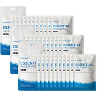 Perisafe Essential Face Wipes Individually Wrapped Sachet | 4-In-1 | Ph Balanced | Free From Alcohol, Paraben, Silicon |Pack Of 30 Wipes