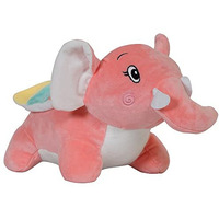 Ultra 16 Inch Elephant Fully Stuffed Animal Premium Soft Plush Toy For Kids In Pink | Snuggling And Playtime | Animal Toy | Birthday Gift | Anniversary | Christmas | Diwali | Home Decor