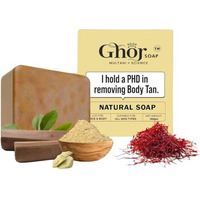 Ghor Soap Natural Multani Soap For Body Tan Removal, All Skin Types, 100G