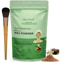 Outsup Herbal Wax Powder Cream For Hair Removal For Women & Men | India's First Bas Free | Painless & Quick For Hair Removal | No Side Effects | For Bikini,Face,Body - 100Gm (Caramel Vanilla)